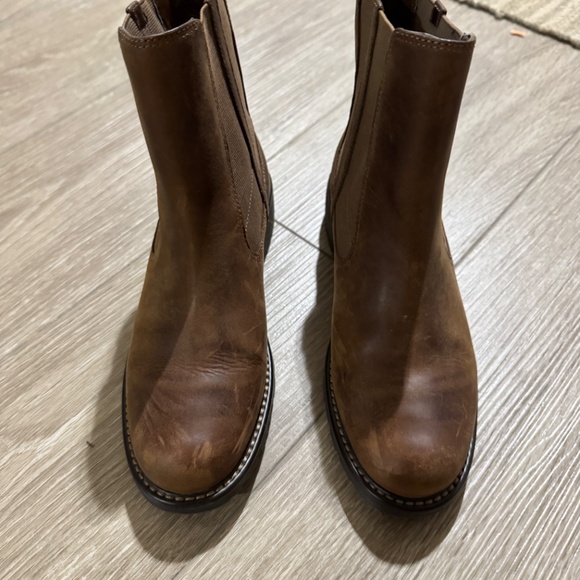 Clarks Women's Slouch Short Orinoco Club Boots - Size 6 1/2 - Worn Once!!! - Picture 4 of 8